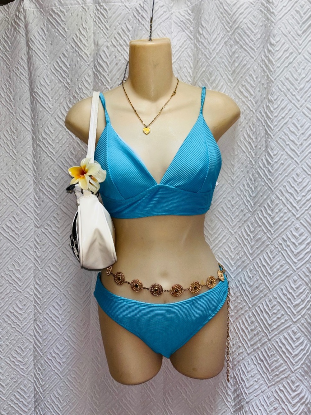 Baby blue bikini small